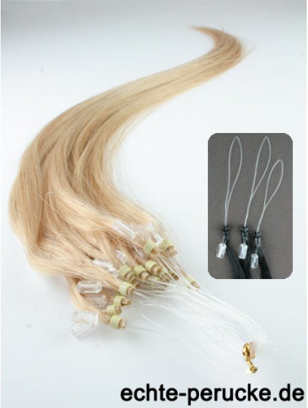 Ideal Blonde Straight Micro Loop Ring Haarverlängerungen