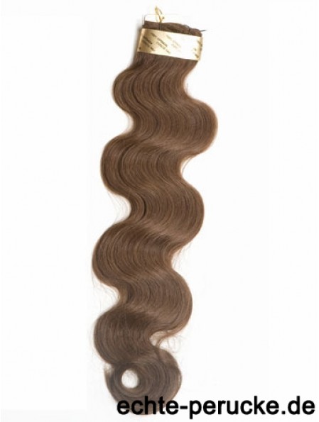 Brown Wavy Stick / I Tip Haarverlängerungen