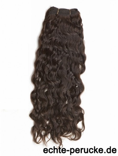 Curly Remy Human Hair Brown Neue Schussverlängerungen