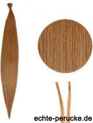 Auburn Straight Stick / I Tip Haarverlängerungen