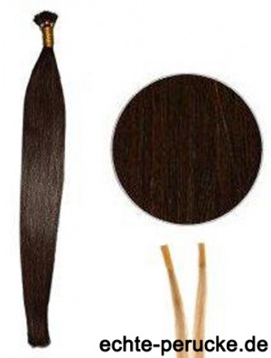 Auburn Straight Stick / I Tip Haarverlängerungen