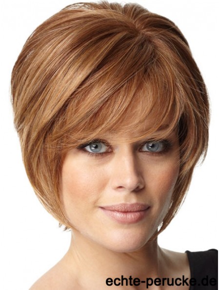 Kurze Bob Frisuren Remy Mensch Capless Bobs Cut Auburn Farbe