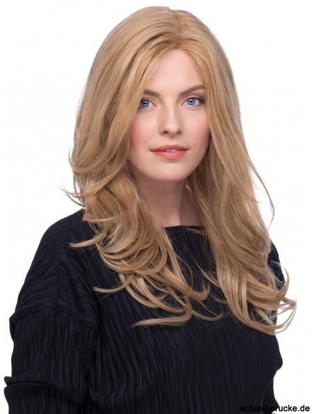 17 Zoll langes 100% handgebundenes blondes billiges Remy-Haar