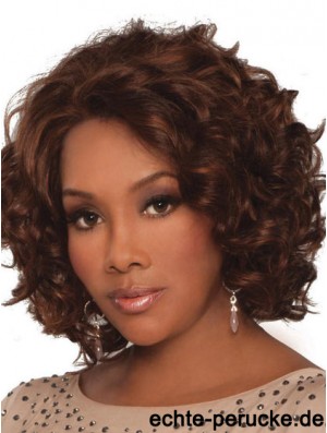 Indian Remy Lace Front Chin Länge Curly Style African Styles