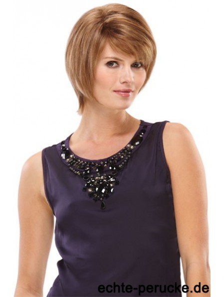 Bobs Short Auburn Straight No-Fuss Petite Perücken