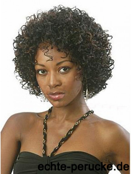 Neue 10 Zoll Kinn Länge Kinky Perücken für schwarze Frauen