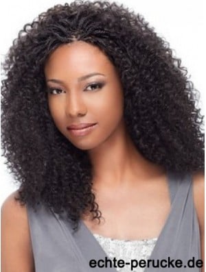 Comfortable 14 inch Shoulder Length Kinky Wigs For Black Women