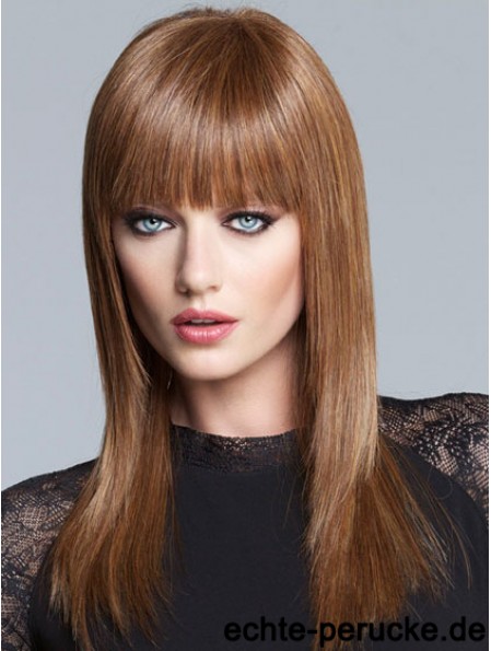 Yaki mit Pony Long Brown Fabulous Lace Front Perücken