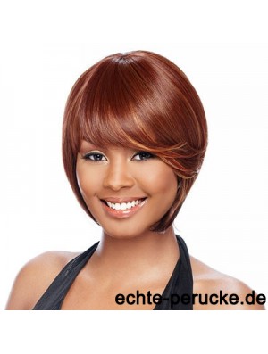 Kurze Auburn Straight Bobs Beste Afroamerikaner Perücken