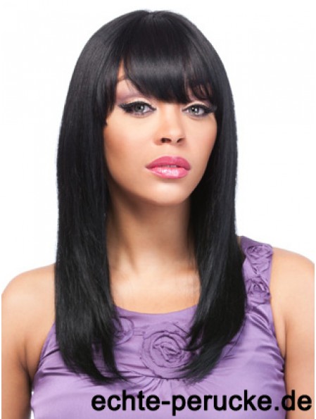 18 Zoll Black Lace Front Perücken für schwarze Frauen