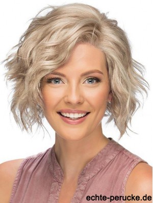 Lace Front Short Blonde Curly Erschwingliche Classic Perücken