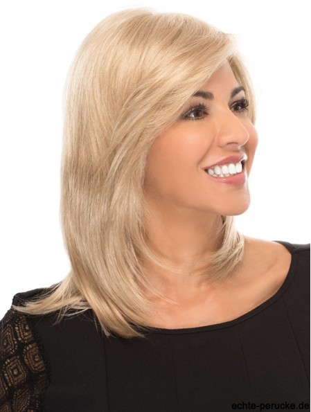 With Bangs 14 inch Shoulder Length Straight Gorgeous Medium Wigs