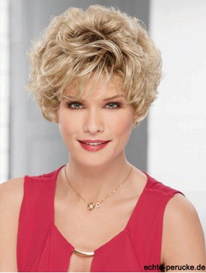 Synthetische Perücken Günstig Mit Capless Curly Style Layered Cut