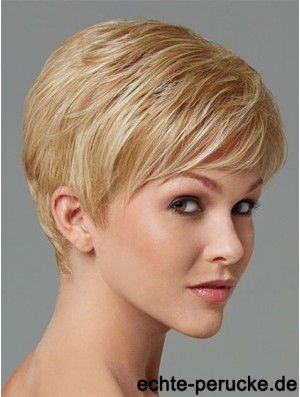 Synthetisches Haar zum Verkauf Boycuts Cropped Length Blonde Farbe