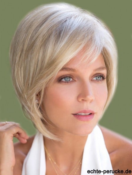 Blonde Monofilament Synthetic 10 inch Bob Style Wig