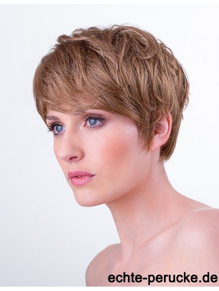 Synthetisches Monofilament 6  inchBoycuts Straight Auburn Short Hairstyles