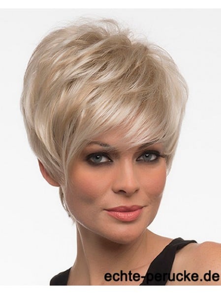 Wigs Online UK Blonde Color With Capless Cropped Length