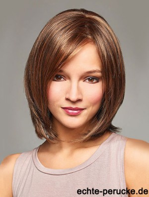 Blonde Bob Perücken mit Monofilament Straight Style Chin Länge