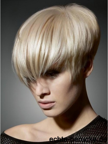 Boycuts Straight Blonde Capless Flexibility Kurze Perücken