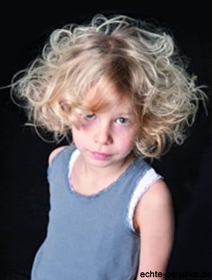 Wavy Chin Length Blonde Synthetic Capless Kids Wigs