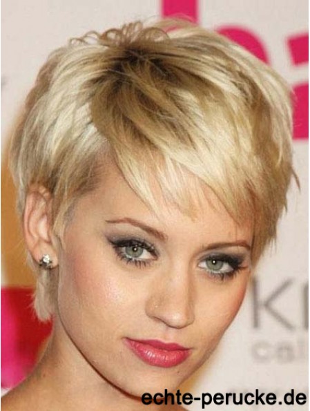 Short Pixie Haircuts Wigs Cropped Length Straight Style Boycuts