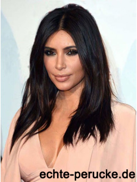 Black Straight Lace Front Perfect 18 inch Kim Kardashian Wigs