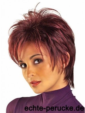 Buy Wigs Online Red Color Short Length Straight Style Boycuts