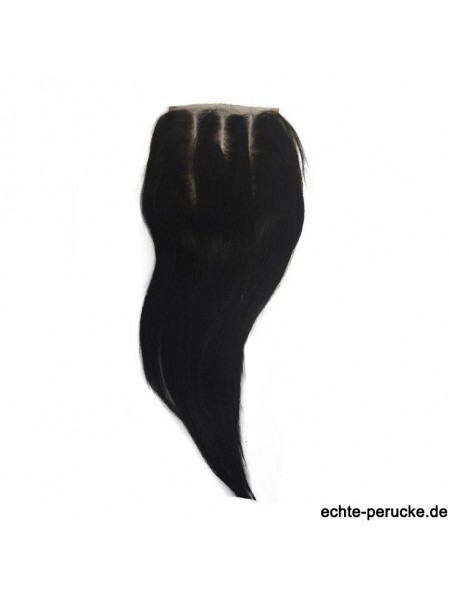 Trendy Black Long Straight Lace Verschlüsse