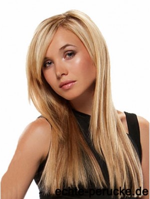 Beliebte Auburn Straight Remy Echthaarspange in Haarverlängerungen