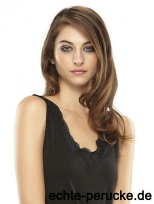 Fabulous Brown Wavy Synthetic Clip In Hairpieces